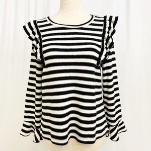 Sanctuary Christiana Flutter Sleeve Top, Small